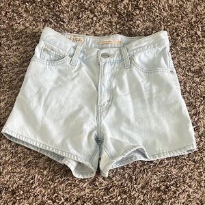Levi's 80’s Mom shorts-Blue Jean Shorts High-Waisted Relaxed Fit- Like New